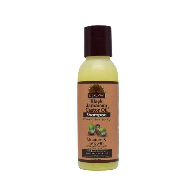 OKAY Black Jamaican Castor Oil Moisture Growth Shampoo