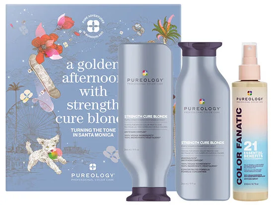 Pureology Strength Cure Blonde Holiday Gift Set