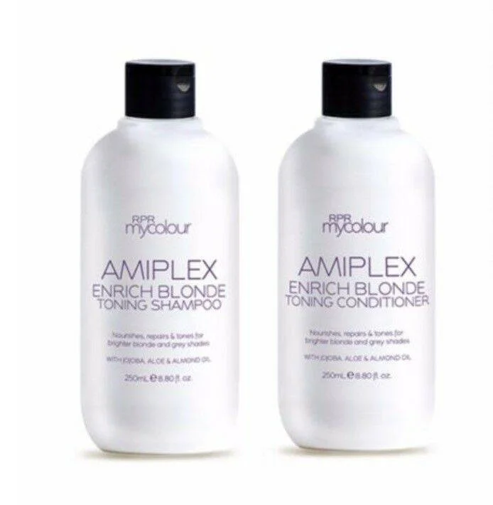 RPR Amiplex Enrich Blonde Shampoo Conditioner Duo