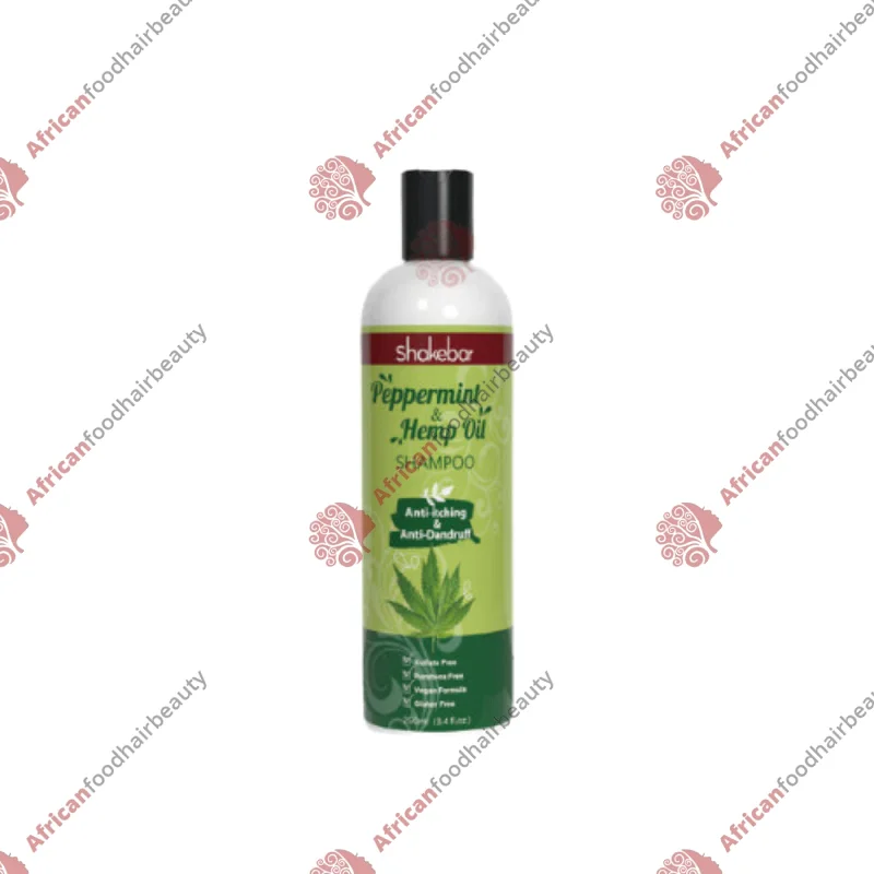 Shakebar Peppermint & Hemp Oil Shampoo 8.45oz