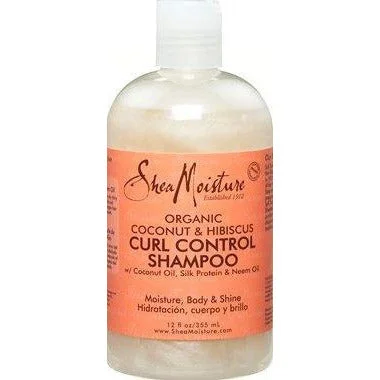 Sheamoisture Coconut & Hibiscus Curl & Shine Shampoo-13 Oz