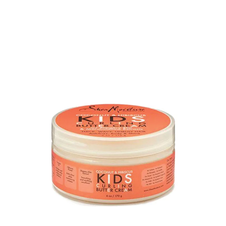 SHEA MOISTURE KIDS COCONUT & HIBISCUS Curling Butter Cream 6oz