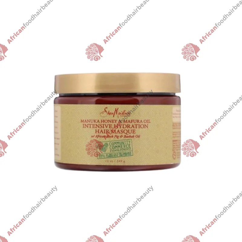 Shea Moisture Manuka Honey & Mafura Oil Intensive Hydration Hair Masque 12oz