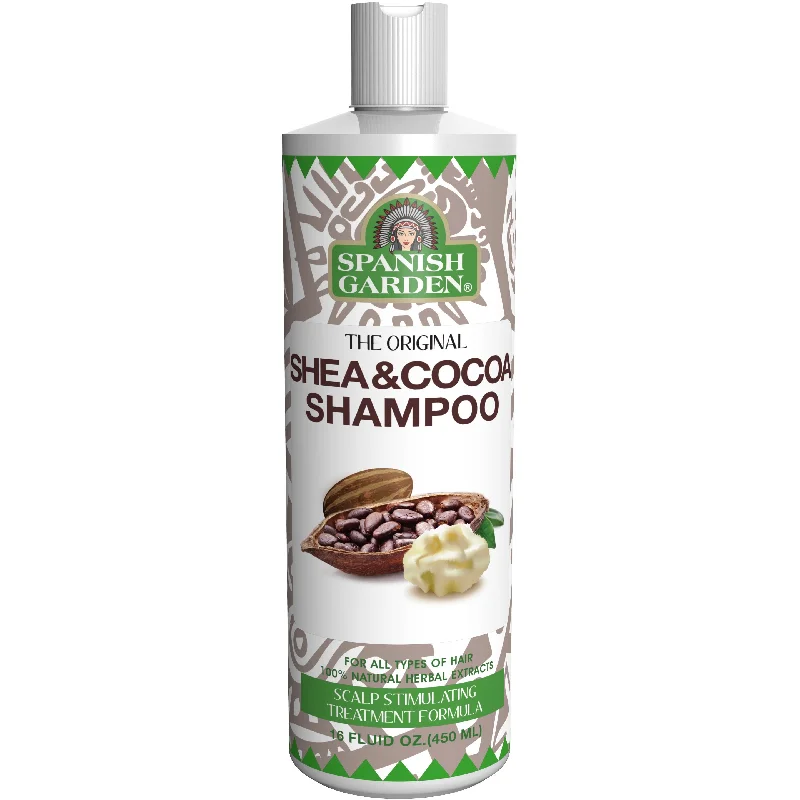 Spanish Garden Cocoa & Shea Butter Shampoo 16Oz