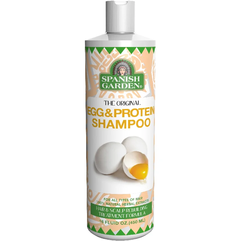 Spanish Garden Original Egg & Protein Silk Shampoo 16 Oz