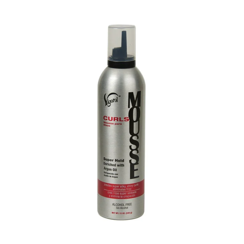 fortifying oil hair care-VIGOROL Mousse [CURLS] 12oz