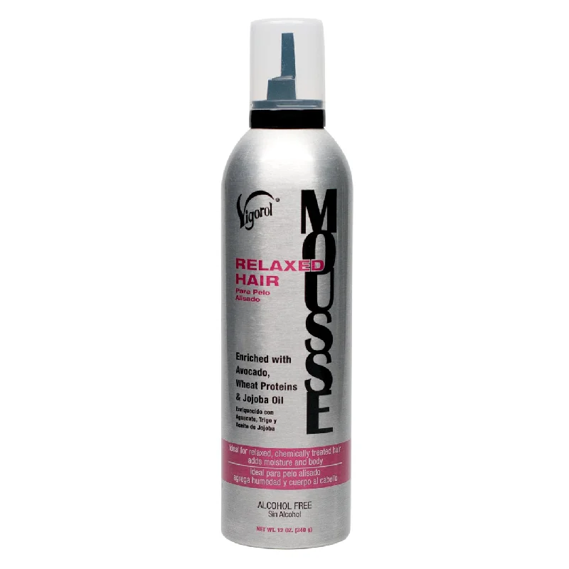 Vigorol Relaxed Hair Mousse 12Oz