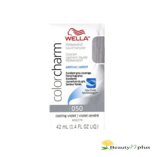 Wella Color Charm 050 Permanent Liquid Haircolor Cooling Violet - 1.4 Oz