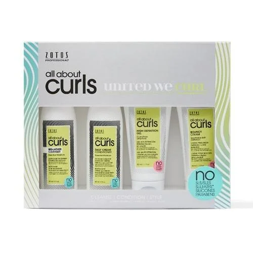 Zotos All About Curls Starter Kit 4-pc